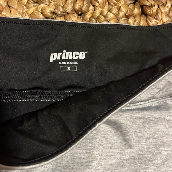 Prince Grey Tennis Skirt - Small - Picture 3 of 4
